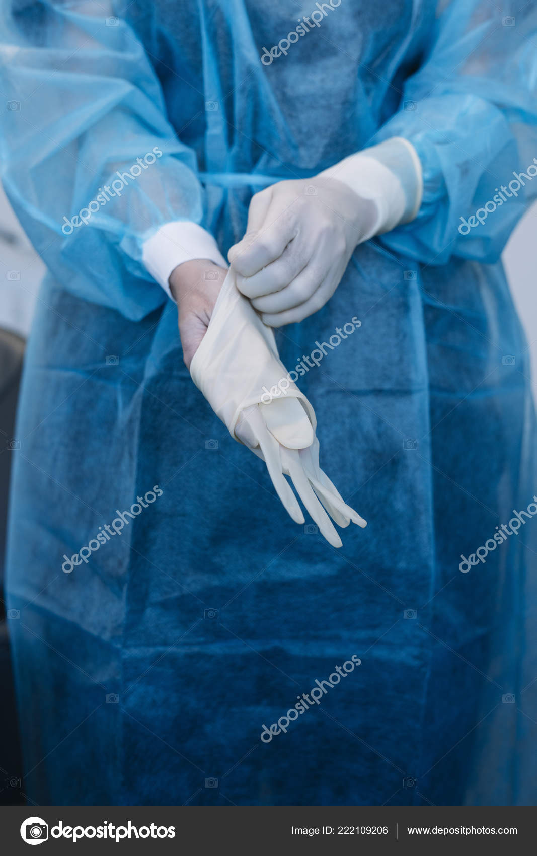 Læge Gummihandsker Koncept Sterilitet Renhed Medicinsk Klinik Laboratorium Handsker — Stock-foto © karrastock.gmail.com #222109206