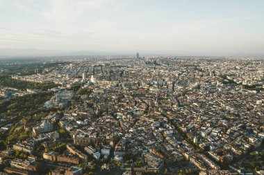 Cityscape manzarası görünümü Madrid