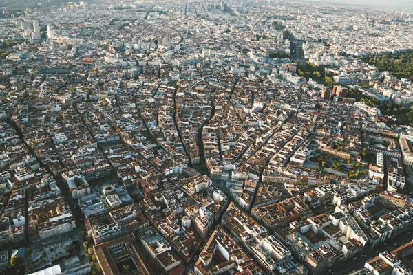 Vista panorâmica da paisagem urbana de Madrid — Fotografia de Stock