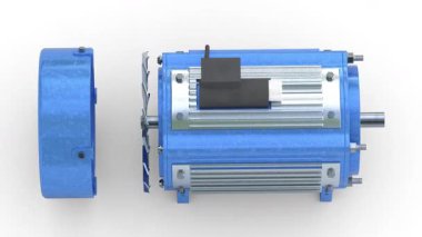 elektrik motorlu animasyon