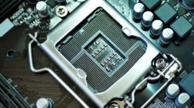 Elektronik devre kartı soketli işlemci için