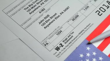 W-2 vergi formu 2018 adam kişi için