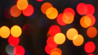 sönmüş bokeh ışıkları arkaplanı