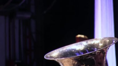 Rüzgar müzik enstrümanı Orkestrası bas boynuz