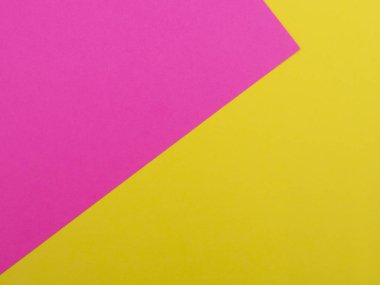 Pembe ve sarı metin için arka plan ve kopya yer