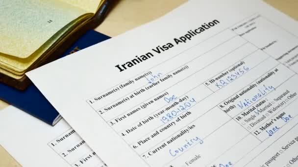 Décision de refuser d'accorder un visa iranien — Video