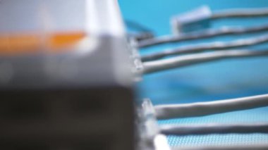 Rj45 ile Ethernet Kablosunu Ethernet Router Portuna Takma