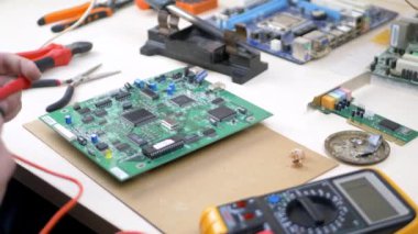 Serviceability Yeşil Anakart için Tester Kontrolleri ile Servis Ccenter Çalışan