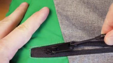 Fermuarlı Ceket Cebi