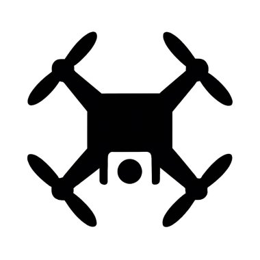 drone vector flat icon 