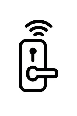 wifi vektör ince çizgi simgesi