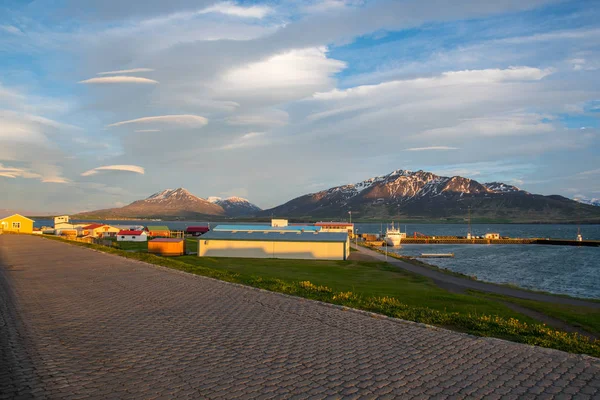 アイスランドの島の Hrisey からの眺め — ストック写真