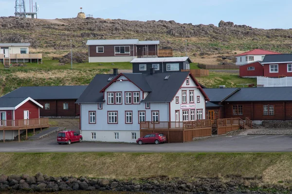 Djopivogur アイスランド 2018 東アイスランドの Djupivogur の町のホテル — ストック写真
