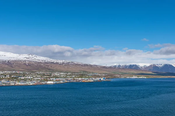 Akureyri city North Iceland'deki / daki üzerinde göster