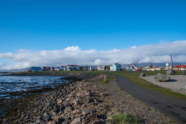 ヘプン町東南のアイスランドの Hornafjordur — ストック写真