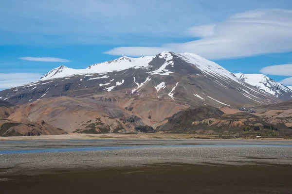 Stafafellsfjoll dağlar Doğu İzlanda bir bahar gününde
