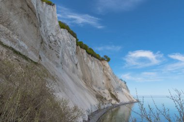 Moens klint tebeşir kayalıklarla Danimarka