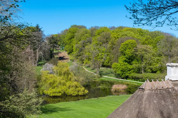 Ada Moen Danimarka Liselund Park — Stok fotoğraf