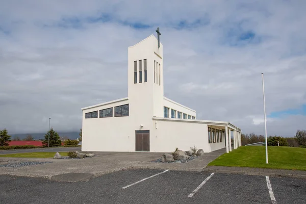 Kasaba Hofn Güneydoğu Zlanda Daki Kilisesi — Stok fotoğraf