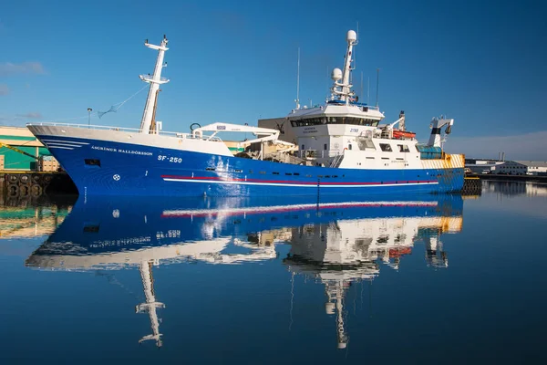 Hornafjordur Iceland September 2018 Pelagisches Fischerboot Asgrimur Halldorsson 250 Hafen — Stockfoto