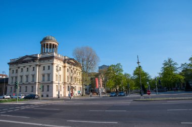 Berlin Almanya - 20 Nisan. 2018: Berlin'de Alman Ulusal Galeriler