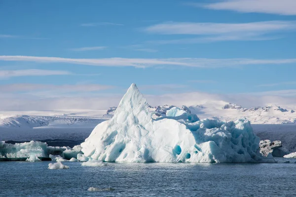 Jokulsarlonská ledová Laguna na jihu Islandu — Stock fotografie