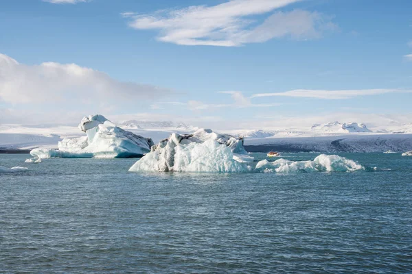 Jokulsarlon Ice Lagoon i södra Island — Stockfoto