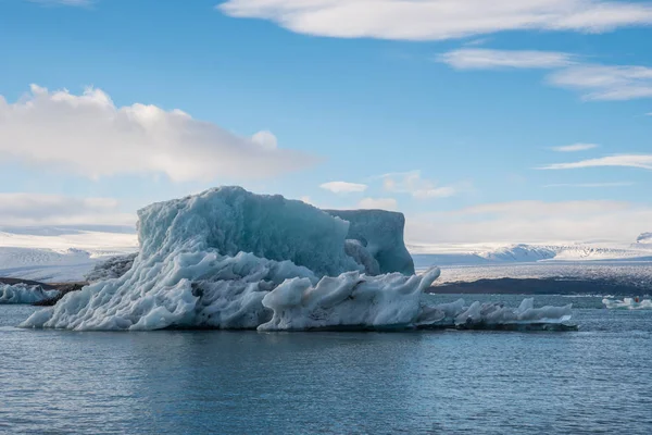 Jokulsarlon Lagoa de gelo no sul da Islândia — Fotografia de Stock