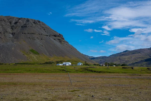 Hoffell farm in south Iceland — Stock Photo, Image