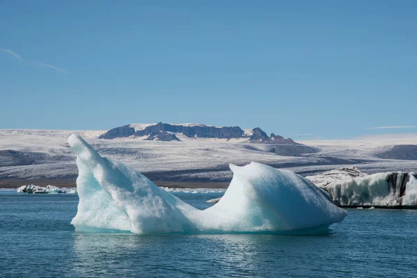 Jokulsarlon Laguna de hielo en el sur de Islandia — Foto de Stock
