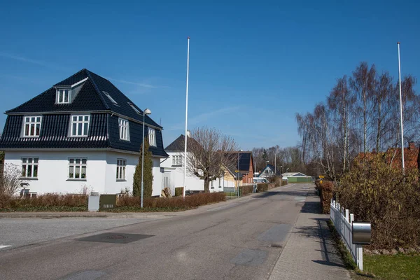 Stad av Glumsoe i Danmark — Stockfoto