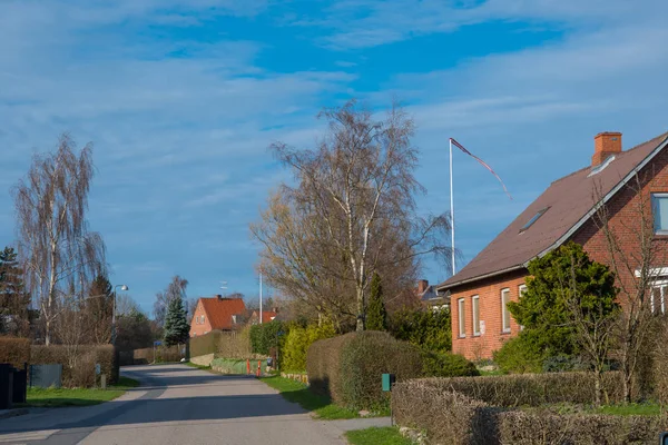 Village rural de Gl. Kalvehave au Danemark — Photo