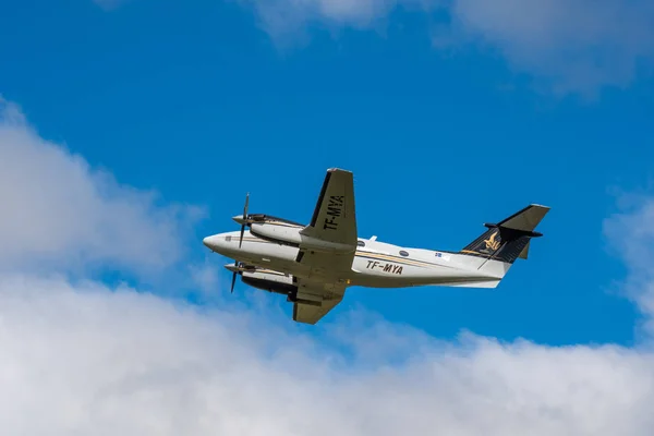 Beechcraft Kingair 200 letecká ambulance — Stock fotografie