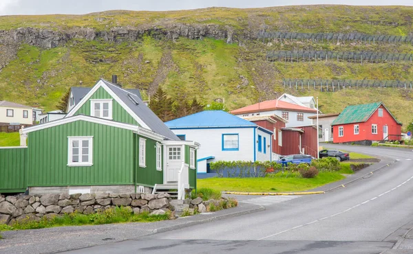 Pohled Město Olafsvik Poloostrově Snaefellsnes Západním Islandu — Stock fotografie