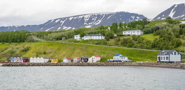 Dorf Hjalteyri Norden Islands — Stockfoto