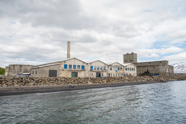 Antigua Fábrica Arenque Hjalteyri Islandia Del Norte — Foto de Stock