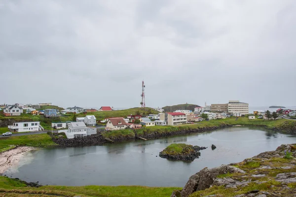 Staden Stykkisholmur Snaefellsnes Halvö Västra Island — Stockfoto