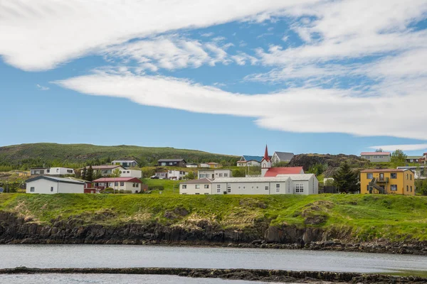 Città Vopnafjordur Islanda Del Nord — Foto Stock