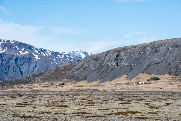 Svinafell Gård Hornafjordur Södra Island — Stockfoto