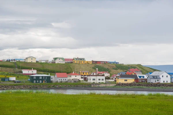 Città Blonduos Nel Nord Dell Islanda — Foto Stock