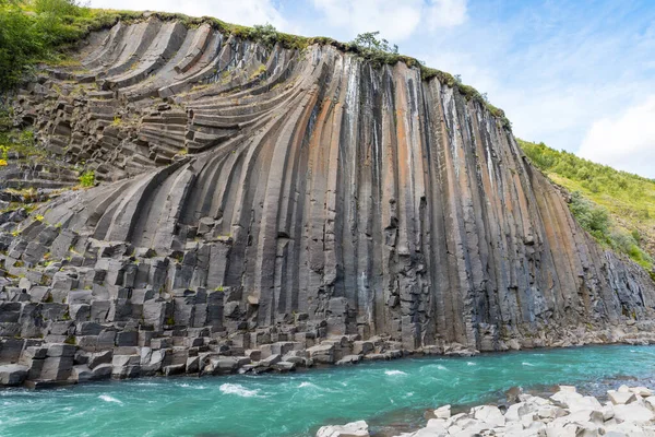 Magnífico Cañón Studlagil Valle Jokuldalur Islandia — Foto de Stock