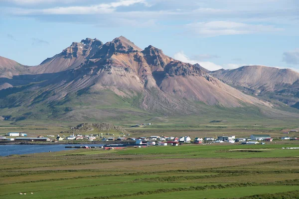 Bakkagerdi Falu Borgarfjordur Eystri Fjord Kelet Izlandon — Stock Fotó