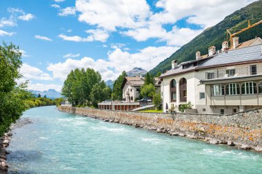 İsviçre 'de La punt chamues-ch kasabası.