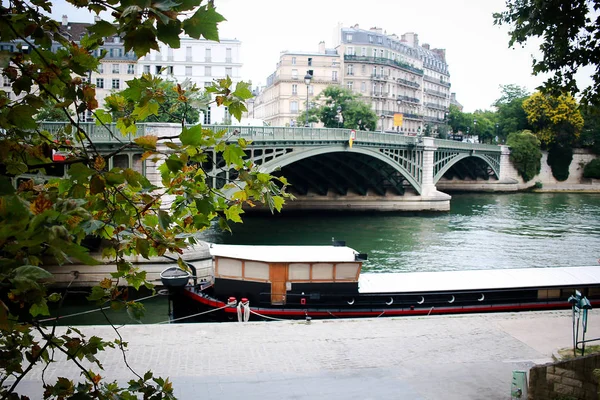 Sena Rivier Parijs Frankrijk — Stockfoto