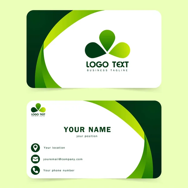 Carte Visite Premium Modern Professional — Image vectorielle