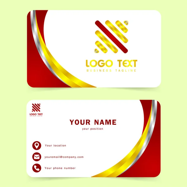 Carte Visite Premium Modern Professional — Image vectorielle