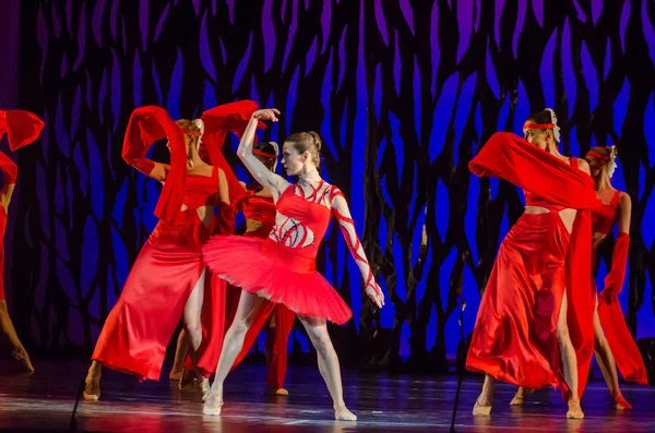 Dnipro Ukraine Septembre 2018 Ballet Bolero Interprété Par Des Membres — Photo