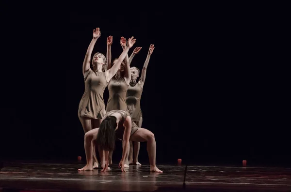 Dnipro Oekraïne September 2018 Moderne Ballet Uitgevoerd Door Leden Van — Stockfoto
