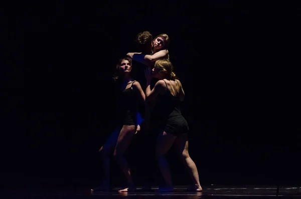 Dnipro Ukraine Septembrie 2018 Balet Modern Interpretat Membrii Teatrului Tineretului — Fotografie, imagine de stoc