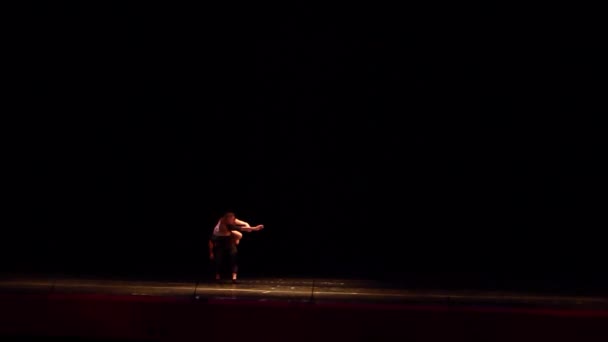 Dnipro Ukraine Septembre 2018 Ballet Moderne Interprété Par Des Membres — Video